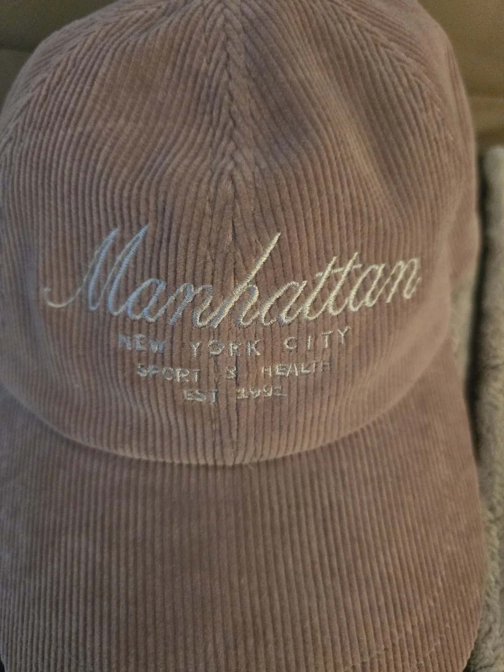 H&M corduroy baseball